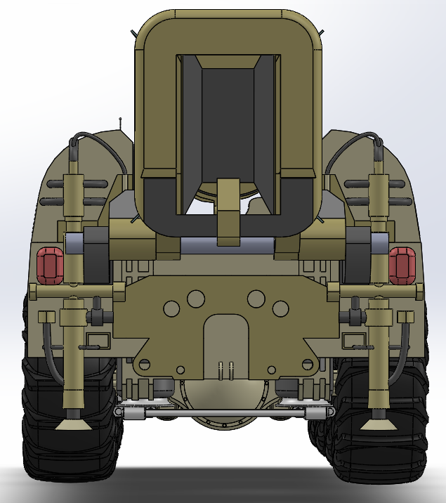 B导Dan运载车模型简易3D数模图纸 Solidworks设计